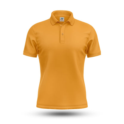 Mustard polo shirt