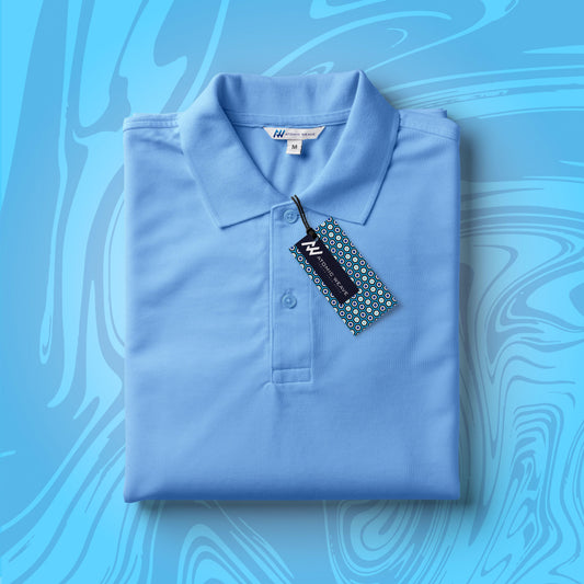 Sky Blue Polo-Shirt