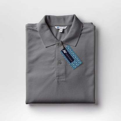 Steel Grey Polo t shirt