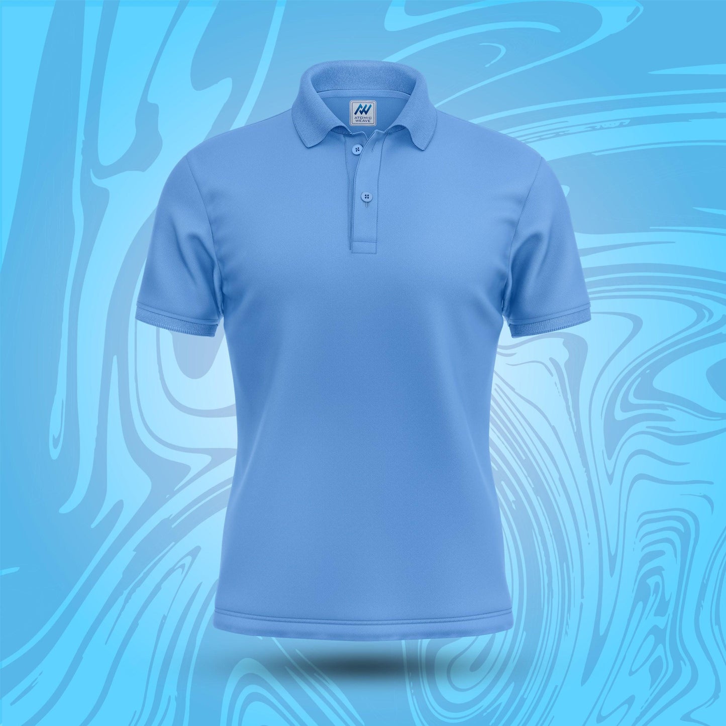 Polo-Shirt Sky Blue