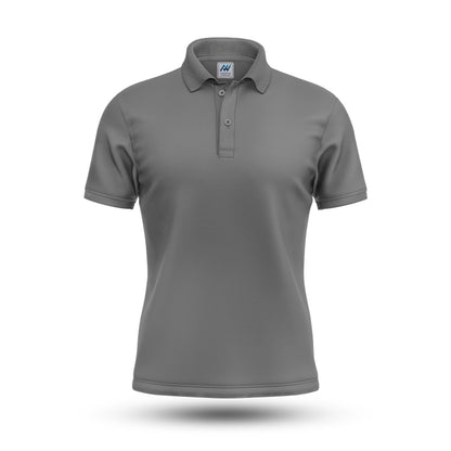 Steel Grey Polo t shirt