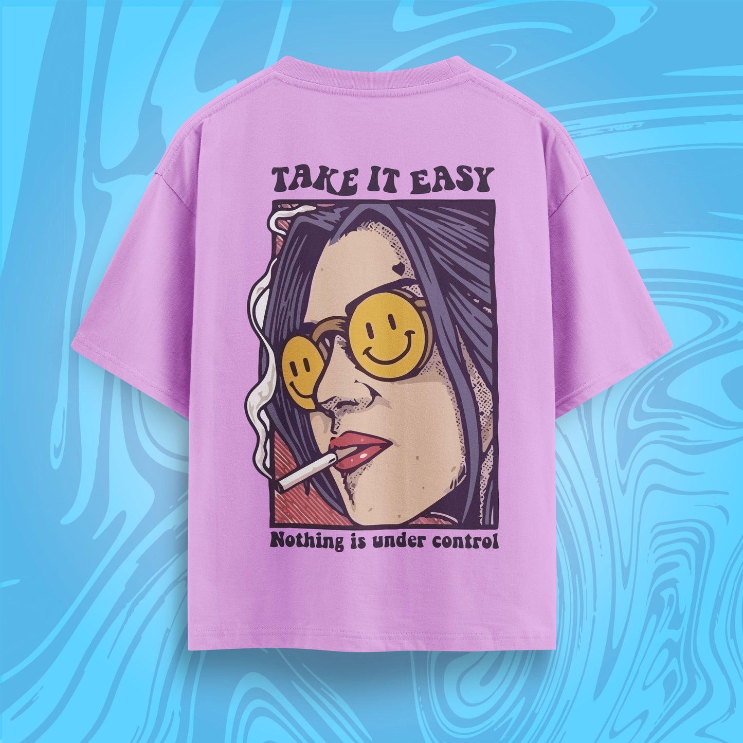 Take it Easy Oversized T-Shirt