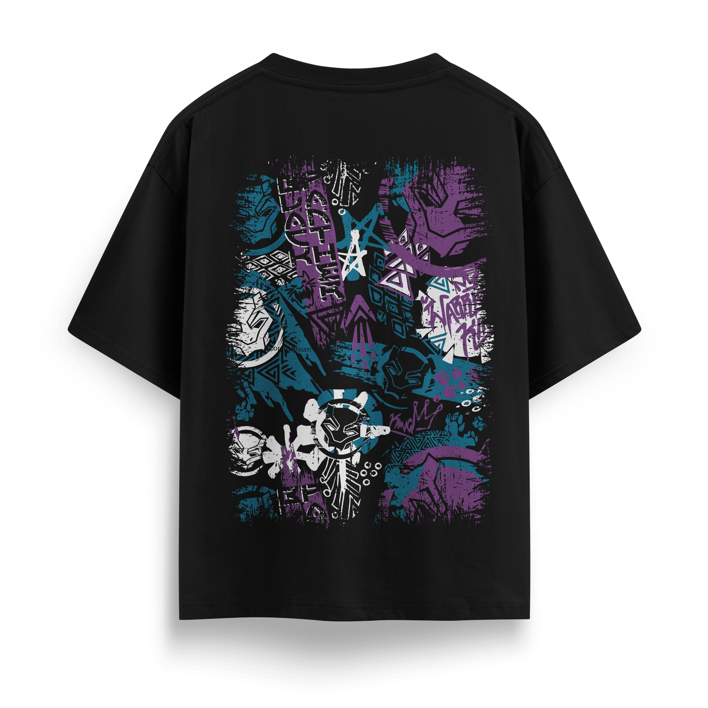 Black Panther Oversized T-Shirt