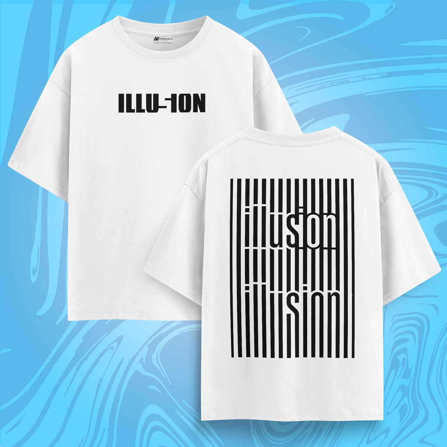 illusion Oversized T-Shirt