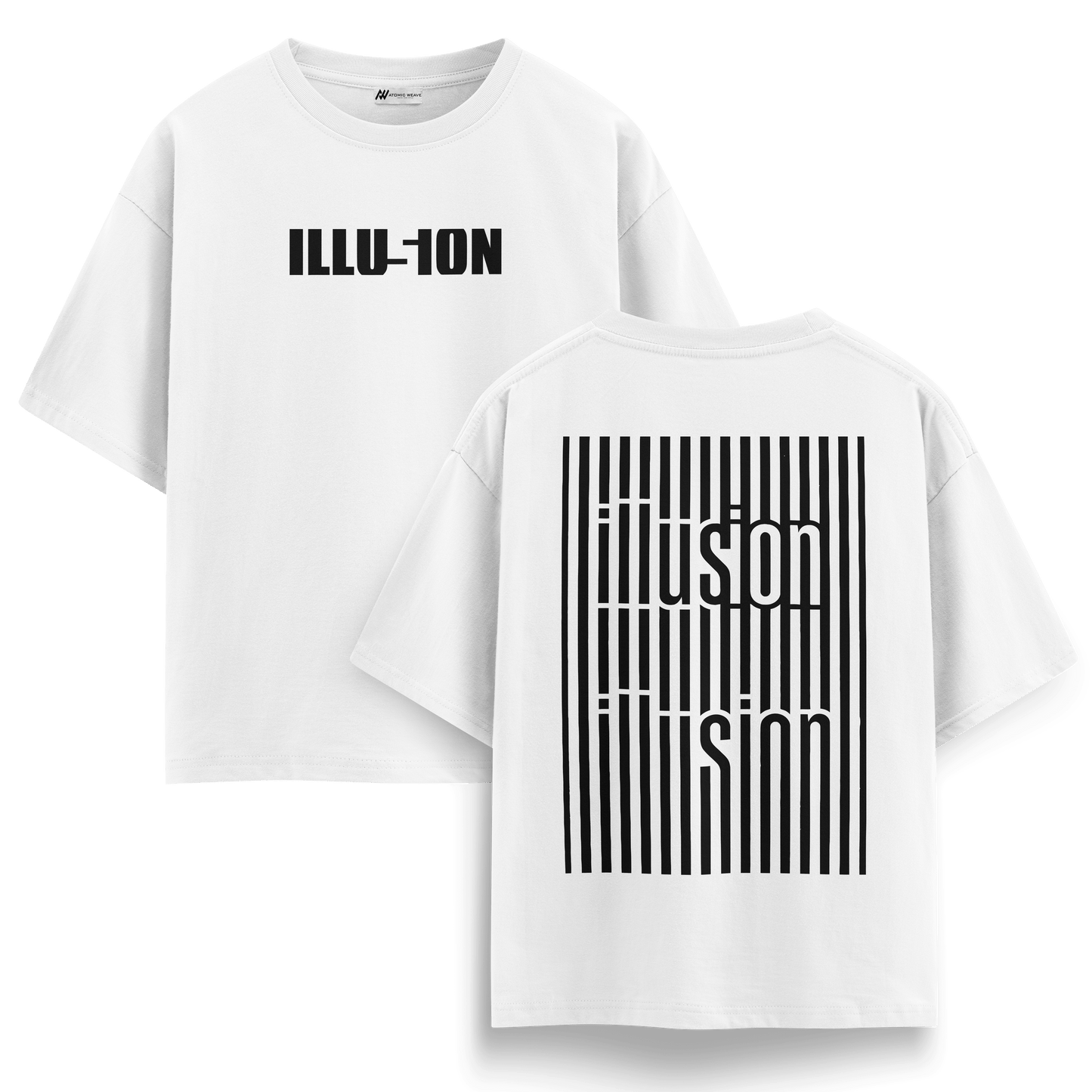 illusion Oversized T-Shirt