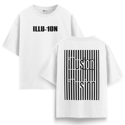 illusion Oversized T-Shirt