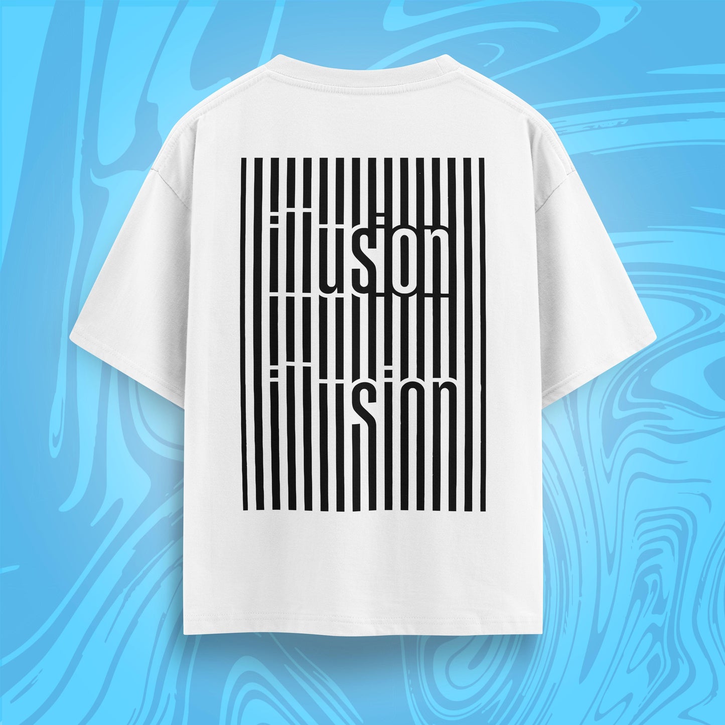 illusion Oversized T-Shirt