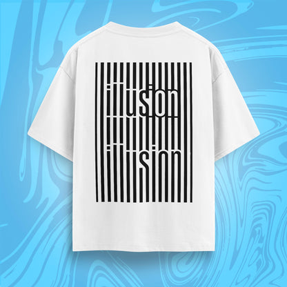 illusion Oversized T-Shirt