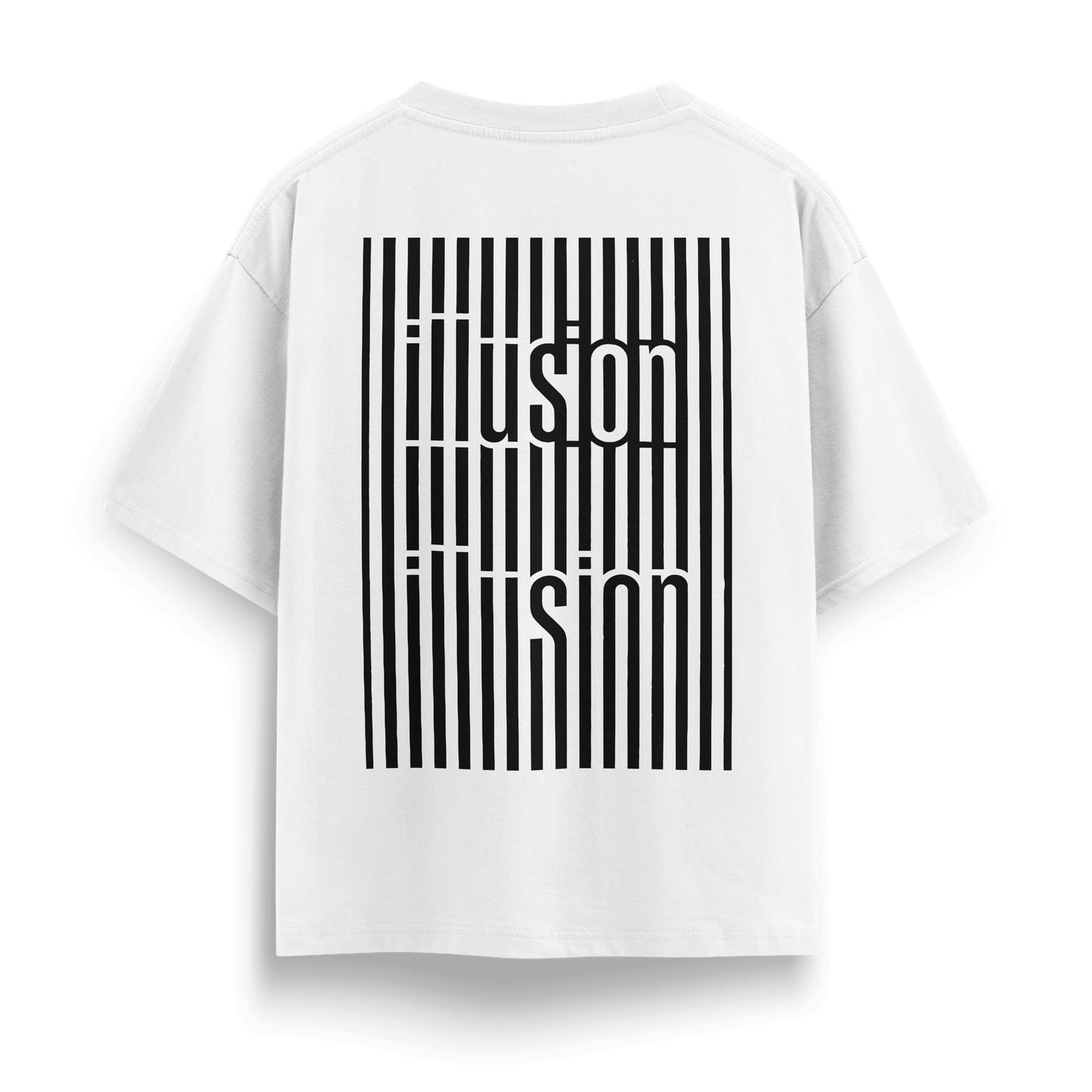 illusion Oversized T-Shirt