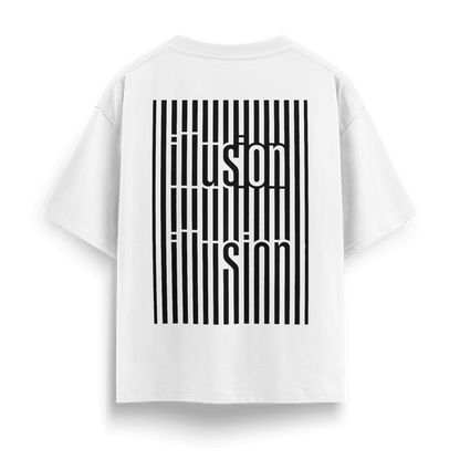 illusion Oversized T-Shirt