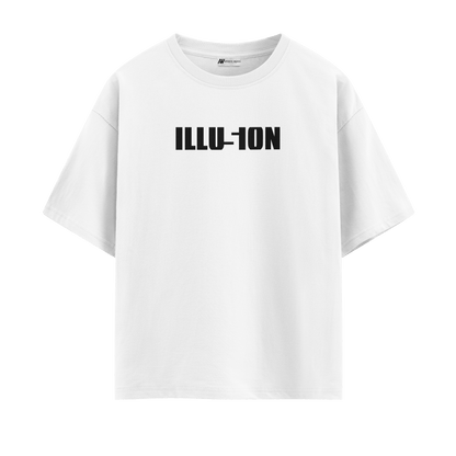 illusion Oversized T-Shirt