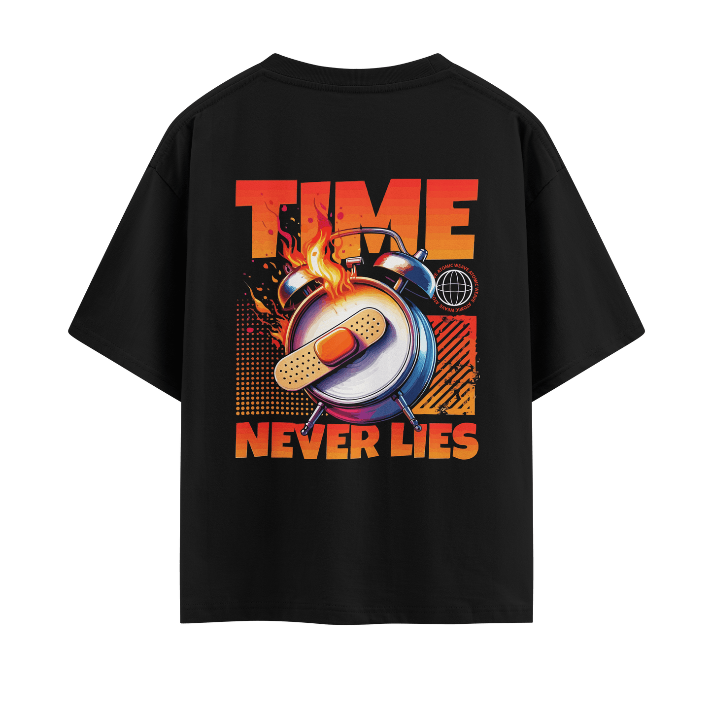 Time Never Flies Oversized T-Shirt