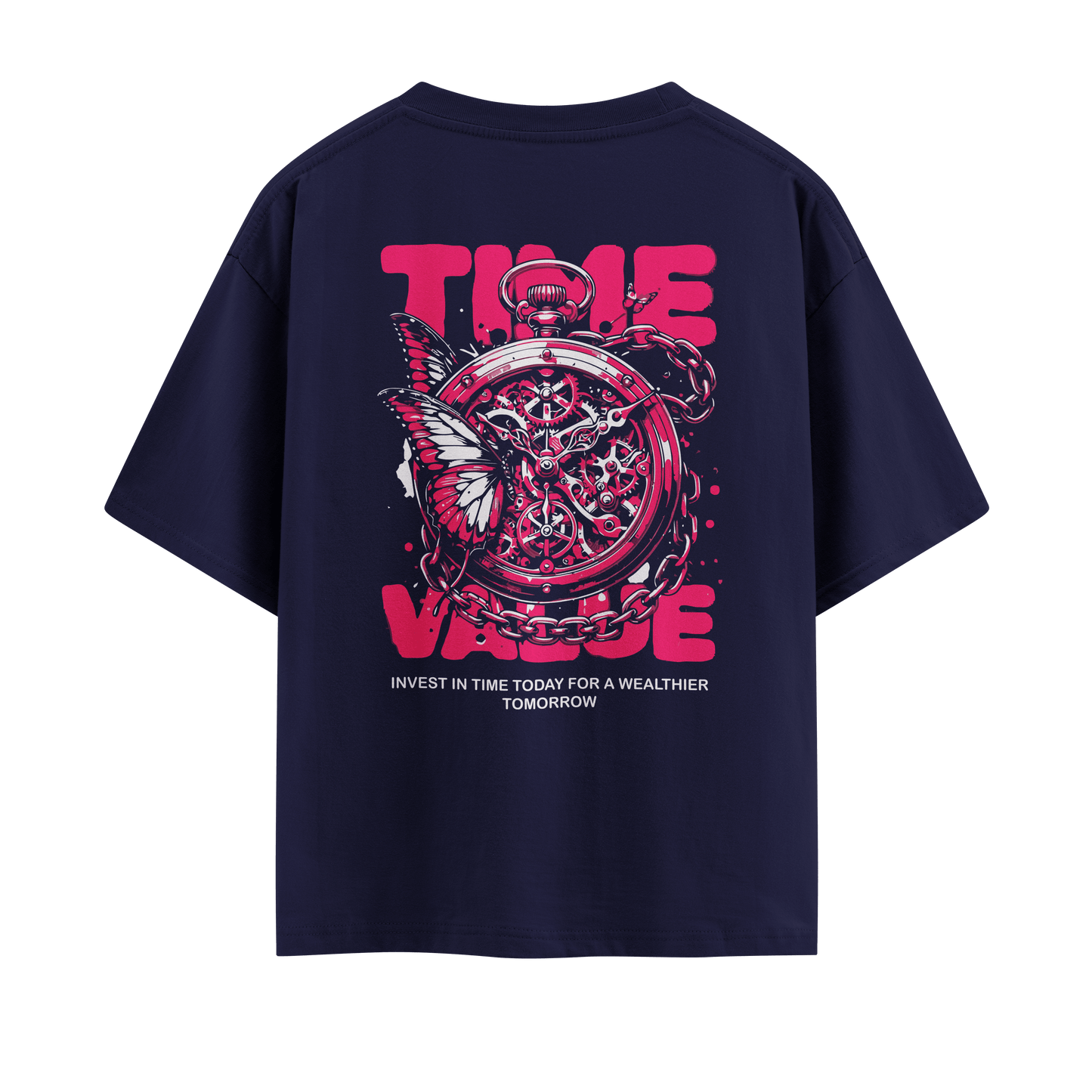 Time Values Oversized T-Shirt