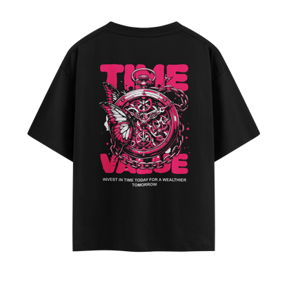 Time Values Oversized T-Shirt